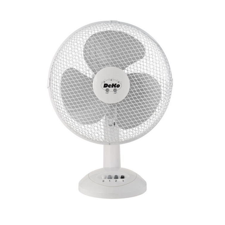 DEKO Tischventilator B305 Stratos D: 30cm weiss