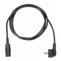 BACHMANN Kaltgeräte-Zuleitung PVC 3,0m schwarz H05VV-F 3G 1,00