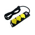 PROTEC.class Steckdosenleiste 3fach mit Schalter IP44